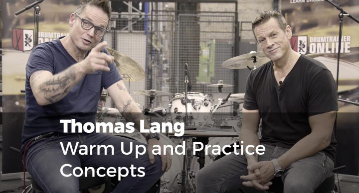 Warm Up & Practice Concepts with Thomas Lang