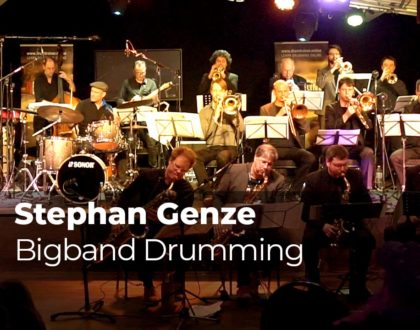 Bigband Drumming mit Stephan Genze