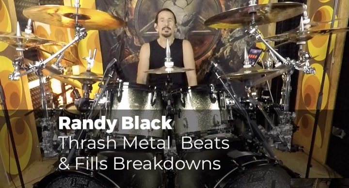 Thrash Metal Beats & Fills Breakdowns with Randy Black